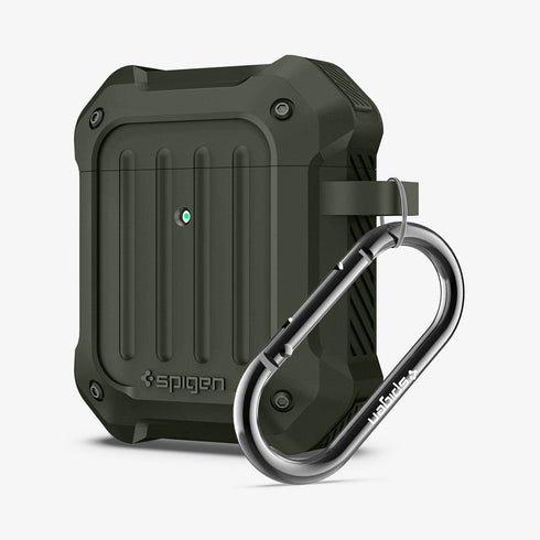 ASD00537 - Apple AirPods Pro Case Tough Armor in black showing the front